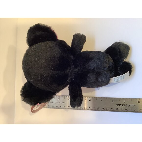 BJ Toy Co SparKle Koala Mouse Bear Black and Pink Plush Stuffed Animal Soft Toy - Picture 4 of 8
